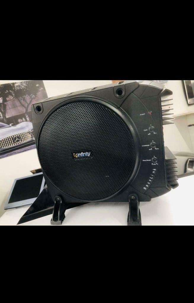 infinity subwoofer with built in amp